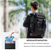 K&F Concept Beta fotós hátizsák - 25 literes, vízálló, fekete