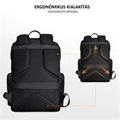K&F Concept Beta fotós hátizsák - 25 literes, vízálló, fekete