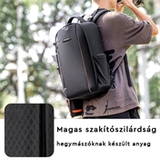 K&F Concept Beta hátizsák 18L V3, fekete narancs