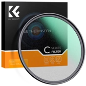 K&F Concept C Series Black Mist 1/4 lágyító szűrő, ultravékony többrétegű bevonat, 58mm