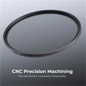 K&F Concept C Series Black Mist 1/8 lágyító szűrő, ulravékony többrétegű bevonat, 82mm