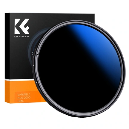 K&F Concept C Series Ultra-thin VARIO ND 2-2000 változtatható szürkeszűrő 58mm