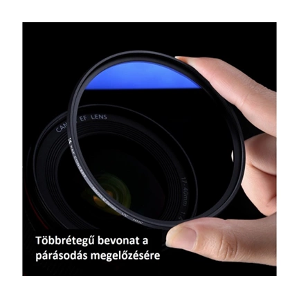K&F Concept Classic Series multicoated UV szűrő, 43 mm