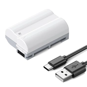 K&F Concept EN-EL15C akkumulátor 2600mAh, USB-C csatlakozóval