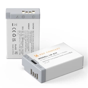 K&F Concept LP-E17 akkumulátor 1040mAh, USB-C csatlakozóval, 2db