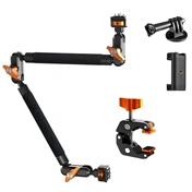 K&F Concept MS63 magic arm, 56cm + super crab clamp, satu, 20-60mm