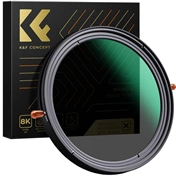 K&F Concept NANO-X, CPL+VARIO ND2-32 szűrő, w/o black cross, HD, vízlep, karcálló, törlőkendő, 86mm