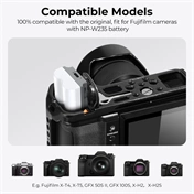 K&F Concept NP-W235 akkumulátor, 2db, 2400mAh, USB-C csatlakozóval