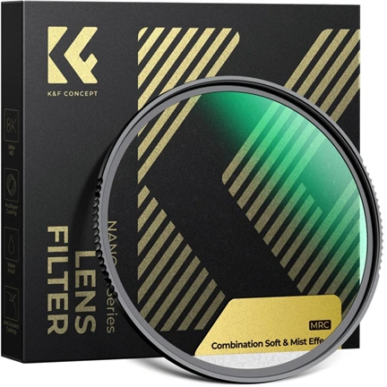K&F Concept Nano-Xcel Series, soft, mist lágyító szűrő, karcálló, 67mm