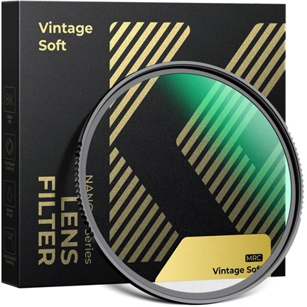K&F Concept Nano-Xcel Series, vintage soft, lágyító szűrő, karcálló, 67mm