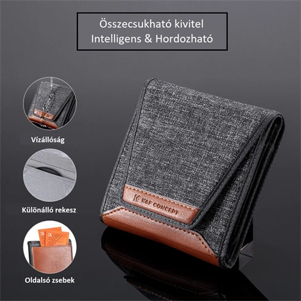 K&F Concept Professzionális szűrő szett + szűrőtartó tok (UV+CPL+ND4) 49mm
