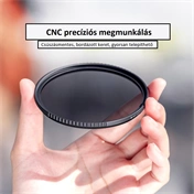 K&F Concept Professzionális szűrő szett + szűrőtartó tok (UV+CPL+ND4) 58mm