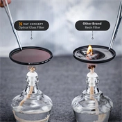 K&F Concept Professzionális szűrő szett + szűrőtartó tok (UV+CPL+ND4) 67mm