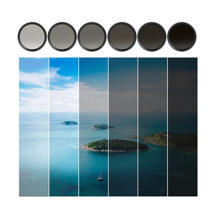 K&F Concept Slim vario ND 2-400 változtatható szürkeszűrő, 82 mm