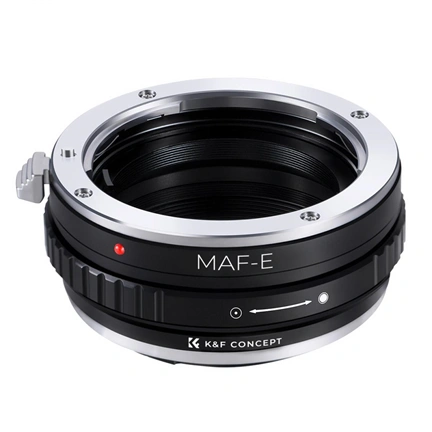 K&F Concept adapter manual focus lens - Sony Nex body