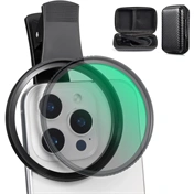 K&F Concept unverzális csipeszes szűrőtartó mobiltelefonokhoz, 67mm