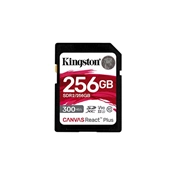 KINGSTON Canvas React Plus SDXC CL10 UHS-II U3 V90 256GB