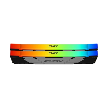 KINGSTON FURY Renegade RGB Memória DDR4 32GB 3600MT/s CL16 DIMM (Kit of 2) 1Gx8 KINGSTON FURY Renegade RGB Memória DDR4 32GB 3600MT/s CL16 DIMM (Kit of 2) 1Gx8