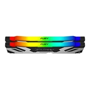 KINGSTON FURY Renegade RGB Memória DDR5 64GB 6400MT/s CL32 DIMM (Kit of 2) XMP KINGSTON FURY Renegade RGB Memória DDR5 64GB 6400MT/s CL32 DIMM (Kit of 2) XMP
