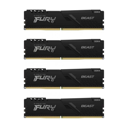 KINGSTON Fury Beast DDR4 2666MHz CL16 32GB Kit4