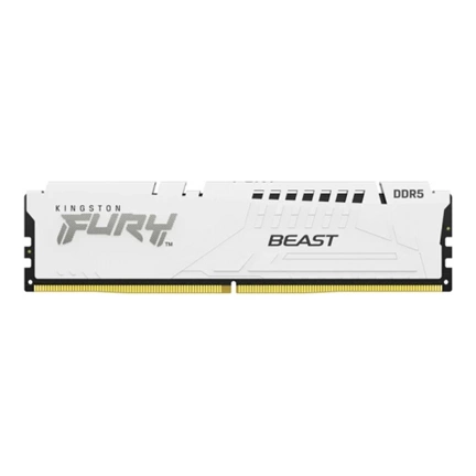KINGSTON Fury Beast DDR5 5200MHz CL36 16GB AMD Expo White