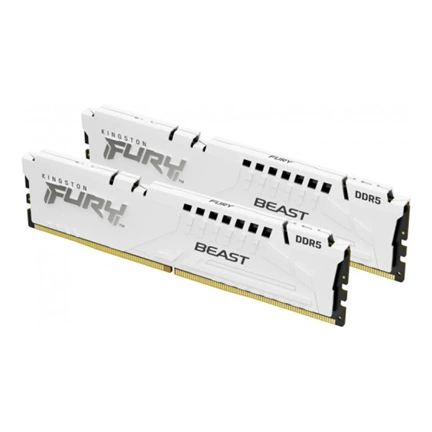 KINGSTON Fury Beast DDR5 5200MHz CL36 16GB AMD Expo White