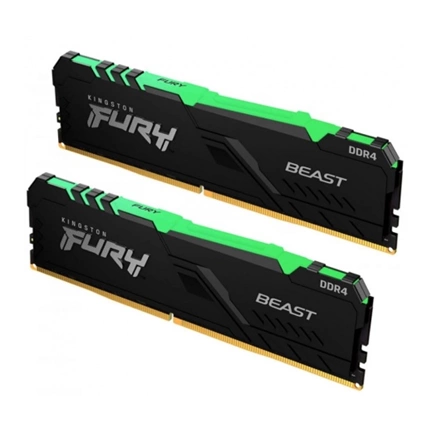 KINGSTON Fury Beast RGB DDR4 3600MHz CL18 32GB Kit2