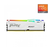 KINGSTON Fury Beast RGB DDR5 5200MHz CL36 32GB Kit2 AMD Expo White