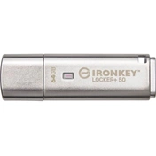 KINGSTON IronKey Locker+ 50 XTS-AES Encrypted 64GB