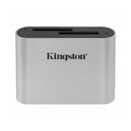 KINGSTON USB3.2 Gen1 Workflow Dual-Slot SDHC/SDXC UHS-II Card Reader