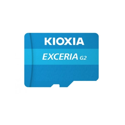 KIOXIA Exceria G2 microSDXC U3 V30 100/50MB/s 256GB + adapter