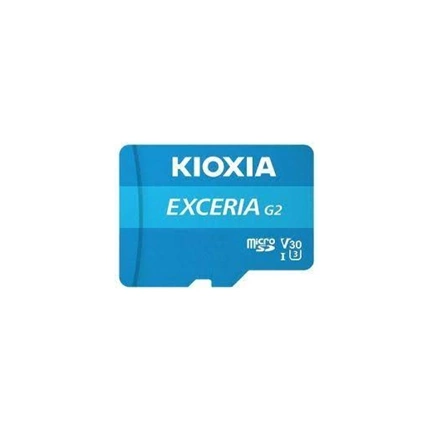 KIOXIA Exceria G2 microSDXC U3 V30 100/50MB/s 32GB + adapter