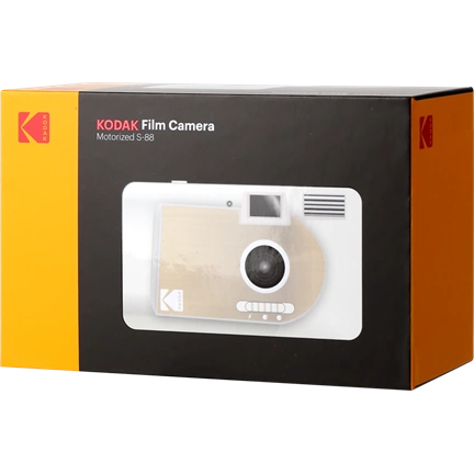 KODAK FILM CAMERA MOTORISED S88 LINEN WHITE