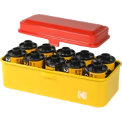 KODAK FILM CASE 120/135 (LARGE) RED/YELLOW