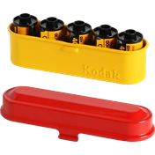 KODAK FILM CASE 135 (SMALL) RED/YELLOW