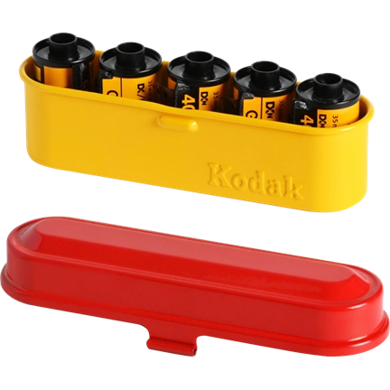 KODAK FILM CASE 135 (SMALL) RED/YELLOW