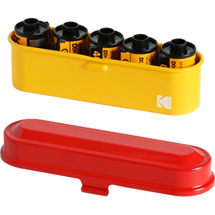 KODAK FILM CASE 135 (SMALL) RED/YELLOW