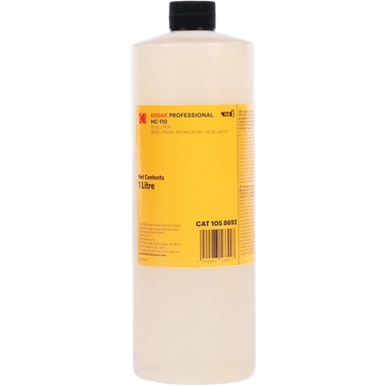 KODAK PROFESSIONAL HC-110 FILM DEVELOPER CONC. TO MAKE 16L