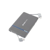 KSIX Powerbank 5000 mAh;beépített lightning/mUSB