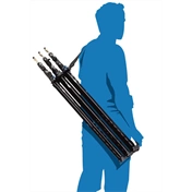 KUPO 070AC MINI CLICK LIGHT STAND-3 PACK KIT