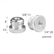 KUPO 1/4"-20 – 5/8"-11 menetes csavaradapter állványhoz