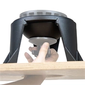 KUPO 150 mm-es tálas Hi-hat, 5,75 hüvelykes magassággal