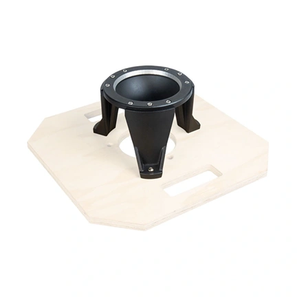 KUPO 150 mm-es tálas Hi-hat, 5,75 hüvelykes magassággal