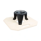 KUPO 150 mm-es tálas Hi-hat, 5,75 hüvelykes magassággal