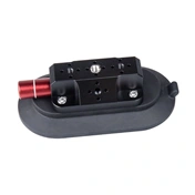 KUPO 3 × 6" ovális tapadókorong 3/8"-16 és 1/4"-20 rögzítőmenetekkel