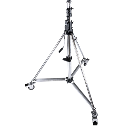 KUPO 484 HEAVY DUTY WIND-UP LOW BASE STEEL STAND