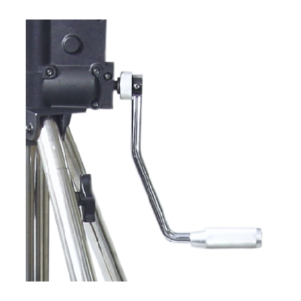 KUPO 484 HEAVY DUTY WIND-UP LOW BASE STEEL STAND