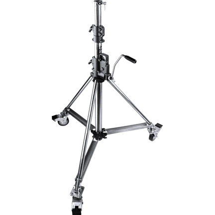 KUPO 485 HEAVY DUTY WIND-UP LOW BASE STEEL STAND