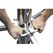 KUPO 756M JUMBO STAND WITH BRAKED WHEELS