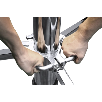 KUPO 756M JUMBO STAND WITH BRAKED WHEELS